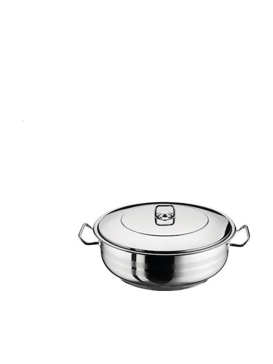 Homeplus Gastro Stainless Steel Casserole Pot 4.5lt / 28cm