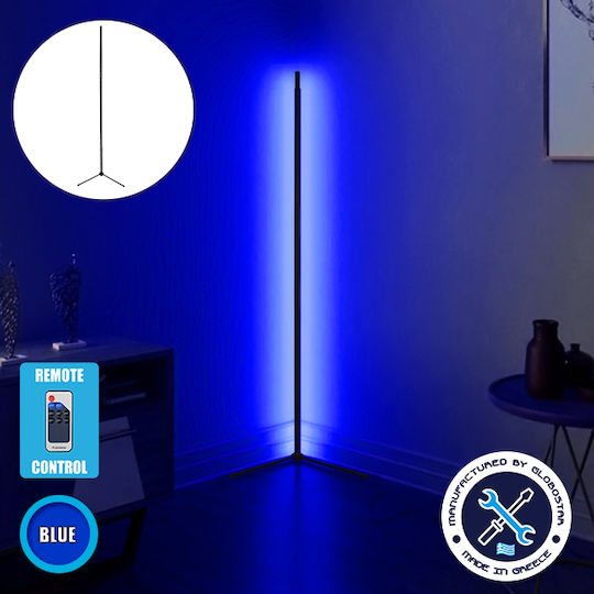 GloboStar LED Φωτιστικό Δαπέδου Υ100xΜ3εκ. 100lm Μαύρο