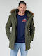 Superdry Everest Winter Jacket Parka Green