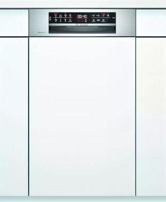Bosch SPI6EMS23E Εντοιχιζόμενο Πλυντήριο Πιάτων με Wi-Fi για 10 Σερβίτσια Π44.8xY81.5εκ. Λευκό