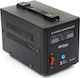 Kraft & Dele KD-1925 Stabilizator de Tensiune 1000VA cu 2 Prize Curent