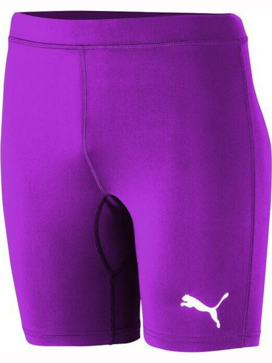 PUMA Liga Baselayer Damen Thermo Shorts Lila