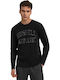 Russell Athletic Herren Langarmshirt Schwarz