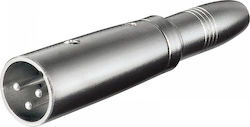 02.009.0009 XLR Männlich auf 6.3mm Weiblich