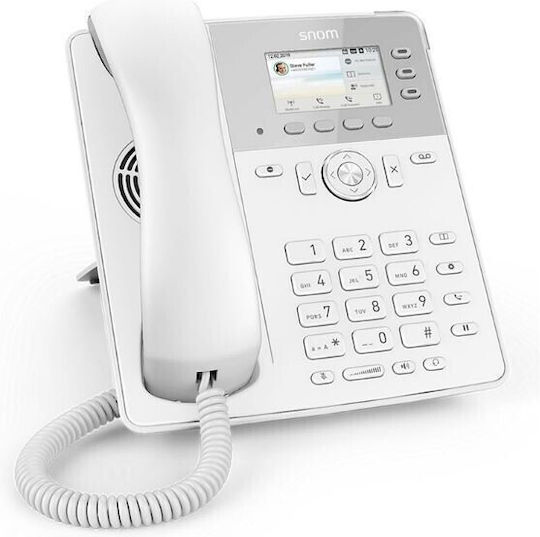 Snom D717 Ενσύρματο Τηλέφωνο IP 6 γραμμών Λευκό