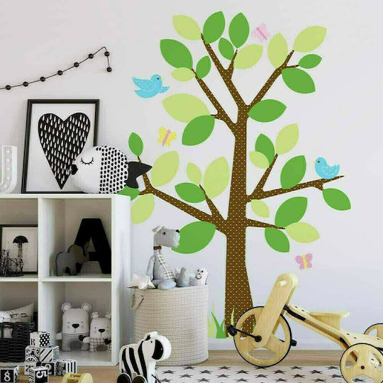 RoomMates Decor Детски Декоративен Стикер За Стена Дърво-Птички RMK1319 122x172см
