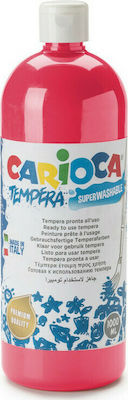 Carioca Tempera Tempera Farben Magenta in Flasche 1000ml 1Stück