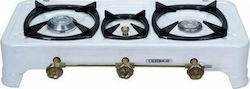 Calfer Gas TA-025 TA.025-W Countertop Hearth Li...