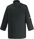Egochef Coat Chef 100% Microfiber Unisex Black ...