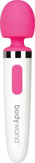 Bodywand Aqua Mini Rechargeable Silicone Wand Massager Vibrator Masaj cu Telecomandă 15.9cm Roz