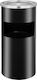 vidaXL Metallic Waste Bin 26lt Black