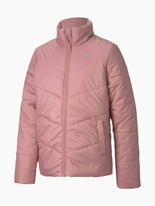 Kinder Sportjacke Kurz Rosa