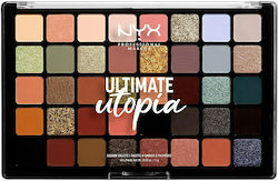Nyx Professional Makeup Ultimate Παλέτα με Σκιές Ματιών σε Στερεή Μορφή Utopia 40gr