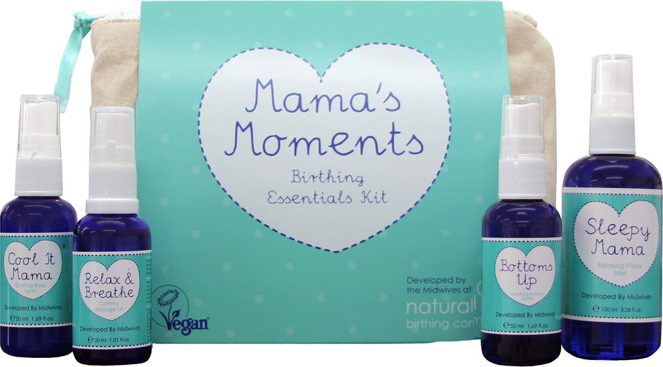Natural Birthing Company Mama's Moments Birthing Essentials Kit Gift