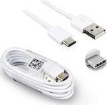 Samsung Data Cable USB 2.0 Cable USB-C male - USB-A male White 0.8m (EP-DR140AWE)