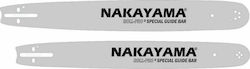 Nakayama Chainsaw Blade Chainsaw Blade 45cm for Chain with Pitch .325", Guide Bar Thickness .058"-1.5mm & Number of Drivers 68E 0397877