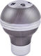 Autoline Shift Knob Ταχυτήτων Λευκό/Ασημί Universal Silver
