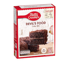 Betty Crocker Смес за торта Devil's Food с вкус Шоколад за торта 425гр Betty Crocker Смес за торта Devil's Food с вкус Шоколад за торта 425гр