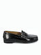 Δερμάτινα Ανδρικά Loafers σε Μαύρο Χρώμα