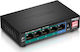 Trendnet TPE-LG50 Negestionat L2 PoE+ Switch cu 4 Porturi Gigabit (1Gbps) Ethernet