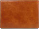 Tuscany Leather Σουμέν Μονό Δερμάτινο Πορτοκαλί 55x40cm