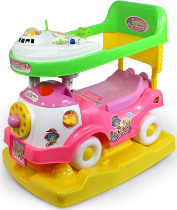 Avra Toys Αυτοκινητάκι Ride On για 12+ μηνών με Ήχους Ροζ