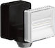 Hager Waterproof LED Flood Light 12W Natural White 4000K with Motion Sensor IP55