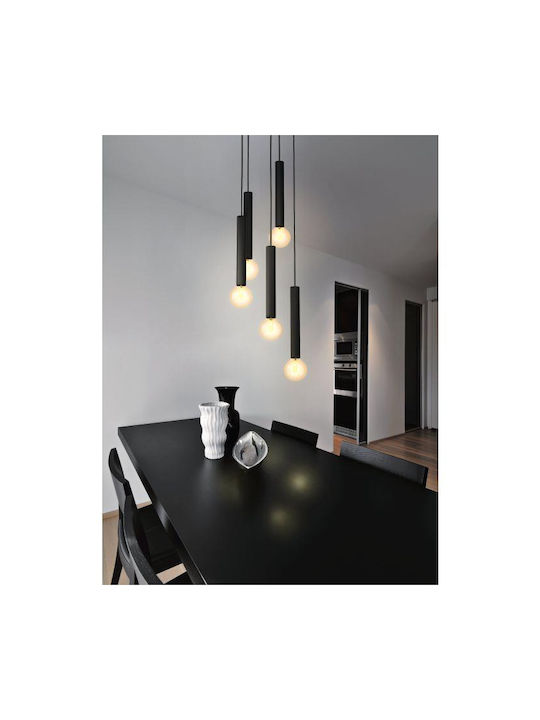Eglo Cortenova Pendant Light Black for 5 Bulbs E27 35cm