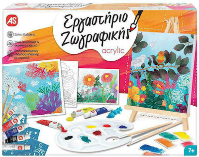 AS Painting Μαθαίνω & Δημιουργώ Ακρυλικό for Children 7++ Years