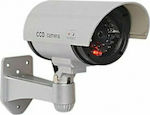 Dummy Surveillance Bullet Camera White