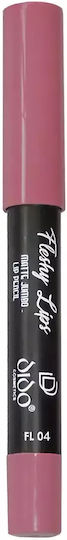Dido Cosmetics Fleshy Lips Matte Jumbo Lip Pencil Long Lasting Pencil Lipstick Matte No 04 2gr