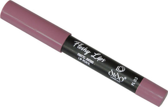 Dido Cosmetics Fleshy Lips Matte Jumbo Lip Pencil Pencil Κραγιόν Matte No 03 2gr