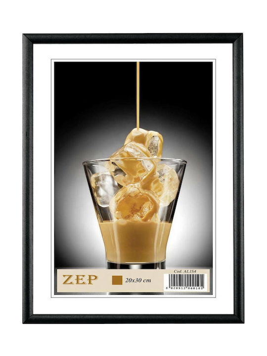 ZEP Photo Frame Metallic 20x30cm with Black Frame