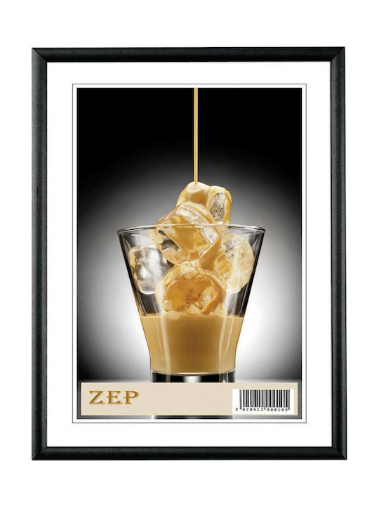 ZEP Photo Frame Metallic 30x40cm with Black Frame