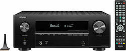 Denon AVR-X2700H DAB​ Ραδιοενισχυτής Home Cinema 4K/8K 7.2 Καναλιών 95W/8Ω 150W/6Ω με HDR και Dolby Atmos Μαύρος