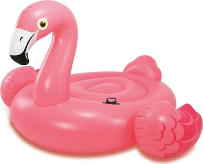 Intex Island Inflatable Ride On Flamingo with Handles Pink 124cm