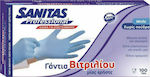 Sanitas Professional Vinyl-Nitrile Examination Gloves Powder Free Blue 100pcs