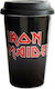 Iron Maiden - Logo Ceramic Cup with Lid Black 300ml