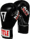 Title Boxing Black Max Synthetic Leather Boxing Competition Gloves Black