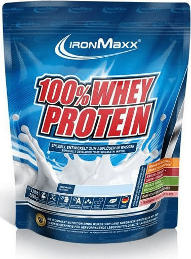 IronMaxx 100% Whey Protein Proteină Din Zer Fara lactoza cu Aromă Cheesecake cu afine 500gr