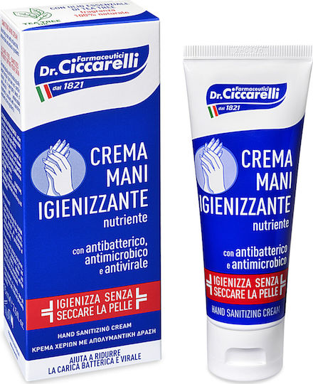 L'Officinale del Dottor Ciccarelli Sanitizing Crema de mâini hidratantă 75ml