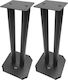 QTX Sound Speaker Stands ST-SAND in Black Color