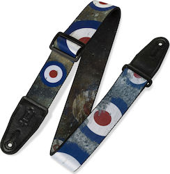 Levys MPD2 2" Sublimation Printed Polyester Guitar Strap Mods Symbol