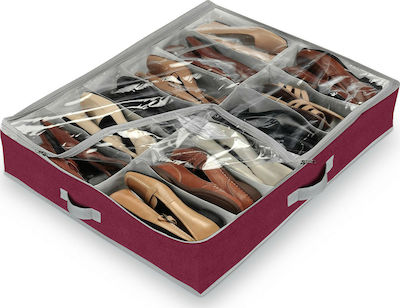 Domopak Living Fabric Shoes Storage Case 60x76x15cm