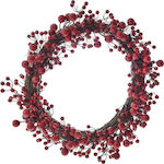 Iliadis Christmas Wooden Decorative Wreath 36cm