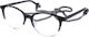 Missoni Plastic Eyeglass Frame Black MMI 0011 2W8