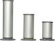 Inox Möbelbein 4x4x15cm Silber