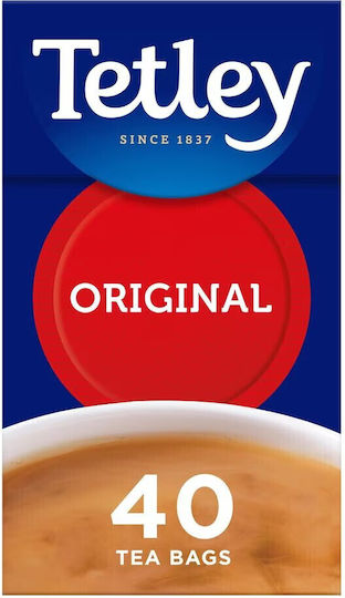 Tetley Черен Чай Original 40 Чанти 125гр 1бр