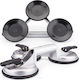 Powermat Aluminum Triple Work Suction Cup 120mm with Max Lifting Weight 150kg
