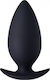Seven Creations Radical Medium Πρωκτική Σφήνα Medium Μαύρη 10cm